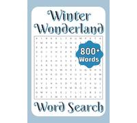 Winter Wonderland Word Search Puzzle Book: Word Search with Easy to Read Print about Christmas, Holiday, Festive and more | 6x9 ... Gift for Vacations, Holidays and Free Time