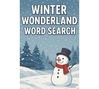 Winter Wonderland Word Serach: seasonal puzzle book, holiday activity book
