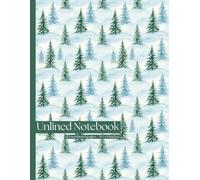Winter Woods Paperback Sketchbook: A Serene Forest Themed Drawing Pad for Artists - Large 8.5" x 11" Unlined Blank Paper for Nature Sketches