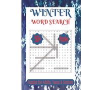 Winter Word Search Book: Find the Words and Feel the Winter Magic with this Winter Word Search Puzzle Book for Seniors, Adults and Teens