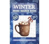 Winter Word Search Book: Word Search with Easy to Read Print about Winter, Cold season, Wintertime and More┃6x9 Inches, 110 Pages┃Up to 450+ Words to ... gift for Vacations, Holidays and Free Times