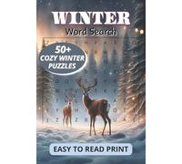 Winter Word Search: Christmas Holiday Puzzle Book About Snowy Scenery, Relaxing Fireplace Themes, and winter activities For Adults, Teens & Seniors | 50+ Puzzles 6x9 (Seasonal Searches)