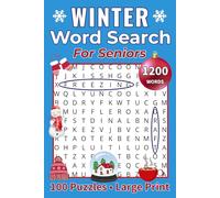 Winter Word Search For Seniors: 100 Large Print Puzzles for Relaxation, Memory Support, and Seasonal Fun