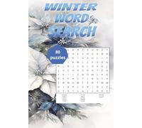 Winter word search: Fun and Relaxing Winter Word Search Puzzles for Adults | Seasonal Brain Games Winter Word Search Book for Adults and Seniors | ... Puzzles for Adults | Brain-Boosting Word Hunt