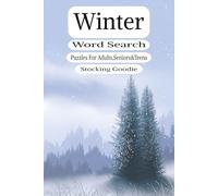 Winter Word Search: Holiday Brain Games to Warm Up Winter Days - Perfect Stocking Goodie! | A Fun and Festive Stocking Stuffer Puzzle Book for All Ages