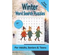 Winter Word Search Puzzle: 50+ Puzzles Word Search Easy to Read about Winter and More | 6x9 inches, 110 pages | Gift for Winter & Seasons Lover