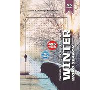 Winter Word Search Puzzle Book: Delightful Word Searches Featuring Snowflakes, Hot Cocoa, Cozy Nights & More | 6x9 Inches, 110 Pages | Over 50 Fun ... for Holidays, Vacations & Relaxing Free Time!