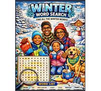 Winter Word Search Puzzle Book for Adults: 100 Cozy Cold-Weather Puzzles | Easy to Hard Difficulty | Snow, Holidays, Indoor Activities & Seasonal Words | Relaxing Brain Games