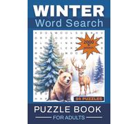 Winter Word Search Puzzle Book for Adults: 84 Cozy Puzzles with Over 2,000 Winter-Themed Words for Relaxation