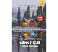 Winter Word Search Puzzle Book: Snowy Days Word Searches Filled with Frosty Mornings, Candlelight, Cozy Sweaters & More | 6×9 Inches, 110 Pages | Over 50 Peaceful Puzzles for Chilly Days
