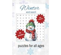 Winter Word Search Puzzle Book: Word search with easy to read print about Winter, Winter activities, Winter Weather, |6x9 inches, 110 pages | 55 ... for vacations, holidays, and free time