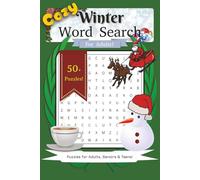 Winter Word Search Puzzle Book: Word Searches with Easy to Read Print about Winter, Christmas, Climate and More | 6x9 inches, 110 pages | 50+ Puzzles ... and Free Times | Gift for Him and Her