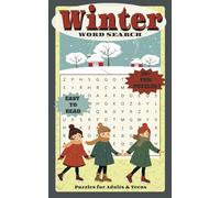 WINTER Word Search Puzzle Book:: Word Searches with Easy to Read Print about Winter fun, cozy time by the fire and more...| 5 x 8 inches | 112 pages ... Gift for Holidays, Travel & Free Time