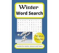 Winter Word Search Puzzle Book: Word Searches with Easy to Read Print about Winter, Winter Season and More | 6x9 inches, 110 pages| 50+ puzzles … Gift for Vacations, Holidays and Spare Times.