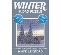 Winter Word Search Puzzle Book: Word Searches with Easy to Read Print about Winter, Wintertime, Frosty and more | 6x9 inches, 110 pages |50+ Puzzles … Gifts for Vacations, Holidays and Free Times