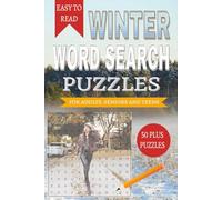 Winter Word Search Puzzle: Word Searches with Easy to Read Print about Winter and Other Related Items | 6x9 inches, 110 pages | 50+ Puzzles... Gifts for Vacations, Holidays and Free Times