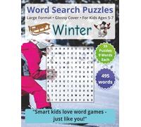 Winter: Word Search Puzzles | For Kids Ages 5-7: Engaging Word Games to Boost Vocabulary, Memory and Logic - Perfect for Travel, Breaks & Relaxing Moments