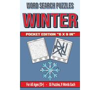 Winter - Word Search Puzzles - Pocket: Screen-Free! Challenging Activity for All Ages 13+ (Word Searches | Pocket Format)