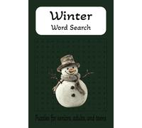 Winter Word Search Puzzles: Word Searches, Easy to Read, Winter theme, Winter fun and cozy things, Winter beauty and more, [6x9 inches, 110 pages] 50+ puzzles
