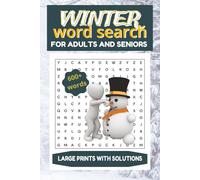 Winter Word Search Wonderland - Large Print Seasonal Puzzle Book: Fun and Relaxing Winter-Themed Word Search Puzzles for Adults & Teens | Large Print | Hours of Cozy Brain-Boosting Fun