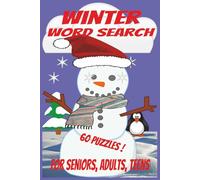 Winter Word Search: word search puzzles with easy-to-read print about winter wonderland, sports, and animals. Winter fun for all ages! | 6x9 inches | ... idea for Christmas, birthdays, relaxation