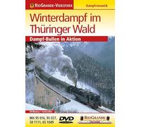 Winterdampf im Thüringer Wald - Dampf-Bullen in Aktion - Dampflokromantik - RioGrande [Alemania] [DVD]