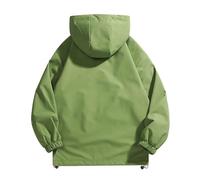 Winterjacke Fell Herren Frühling und Oberbekleidung Unisex Herren Jacke Herren funktionale Arbeitskleidung Herren Langjacke (Green, XXXL)