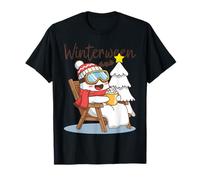 Winterween Ghost Hot Chocolate Invierno Halloween Navidad Camiseta