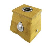 Winterworm Caja curativa de bambú para terapia de medicina Moxa Moxibustion (un agujero)