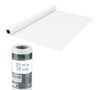 WINTEX Rollo de Papel Calco 25 m x 70 cm- Papel para Patrones de Costura 50g/m² - Papel de Calco Dibujo Bocetos Manualidades Patronaje Dibujo Tecnico - Rollo Papel Calco para Tela