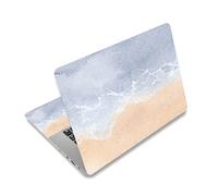 WINTOJO W-NEK-35 - Calcomanía para laptop de 12, 13, 13.3, 14, 15, 15.4 y 15.6 pulgadas, protector de vinilo para mujeres y hombres, reutilizable, decorativo, impermeable, extraíble, arena (W-NEK-35)