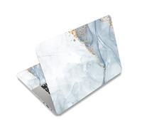 WINTOJO W-NEK-36 - Calcomanía para laptop de 12, 13, 13.3, 14, 15, 15.4 y 15.6 pulgadas, protector de vinilo para mujeres y hombres, reutilizable, decorativo, impermeable, extraíble, mármol (W-NEK-36)