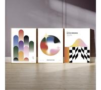 Winund® Láminas Decorativas Pared Grandes 50x70 cm | Set de 3 Posters Grandes Sin Marco | Láminas para Enmarcar Modernas | Decoración Pared Dormitorio, Salón, Oficina o Habitación Juvenil