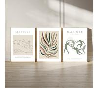 Winund® Láminas Decorativas Pared Grandes 50x70 cm | Set de 3 Posters Grandes Sin Marco | Láminas para Enmarcar Modernas | Decoración Pared Dormitorio, Salón, Oficina o Habitación Juvenil