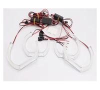WINVOX FARO PRINCIPAL Para Serie 3 E90 E91 2005 2006-2008 Faros De Xenón Faro LED Ojos Ángel Anillo DRL Acrílico DTM Estilo Para M4 Faros Delanteros