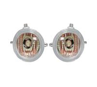 WINVOX Faros Antiniebla Para Mazda RX-8 Para MPV 6 5 3 2 CX-7 Para CX-5 Para CX-9 Auto Led Lámpara Antiniebla Halógena Impermeable Luces Para Coche Faro Antiniebla Delantera(Led Yellow)