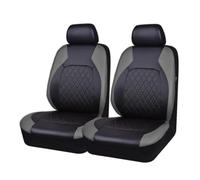 WINVOX Funda Asiento Coche para Chevrolet, para Cruze, para Blazer, para Captiva, para Camaro, para Aveo, para Malibu para Equinox Funda Asiento Coche(Black Gray 2 Seat)