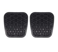 WINVOX Fundas Pedales Coche Almohadillas De Goma para Pedal Embrague Freno, Cubiertas Repuesto Antideslizantes para Chevrolet para Cruze para J300 MT Cubierta Pedal Coche