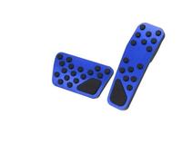 WINVOX Fundas Pedales Coche Cubiertas de Pedal Aluminio para Chrysler para 300 2014-2019 AT sin perforación Cubierta Pedal Coche