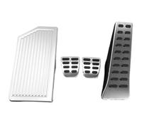 WINVOX Fundas Pedales Coche Cubiertas Pedal Acero Inoxidable para Hyundai para Sonata para I40 para Ix35 para Ix45, para Tucson GT 2011-2022 AT MT, Sin Taladro Cubierta Pedal Coche