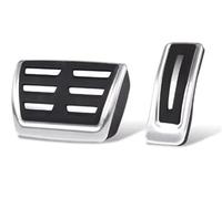 WINVOX Fundas Pedales Coche para Cayenne 2018-2023 para Macan para Panamera para 718 Pedales de Coche Pad Acelerador Combustible Pedal Freno reposapiés Cubre Cubierta Pedal Coche