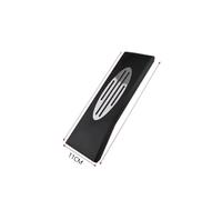 WINVOX Fundas Pedales Coche para para Mini para Cooper para JCW para S para R55 para R56 para Reposapiés Accesorios De Cubierta Pedal Embrague Freno Gas Cubierta Pedal Coche