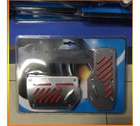 WINVOX Fundas Pedales Coche Pedales Antideslizantes Aleación Aluminio para Coche, Cubierta Pedal Embrague De Freno Tipo Acelerador para Transmisión Manual Cubierta Pedal Coche