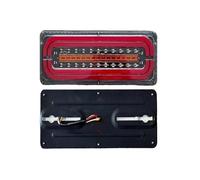 WINVOX Luces traseras 2 Luces Traseras LED 12 V-24 V Para Camión, Freno Y Marcha Atrás, Para Remolque, Camión, Autobús, Caravana, Tractor PILOTO TRASERO(2X 12V-24V 33cm)