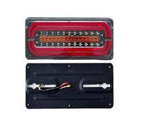 WINVOX Luces traseras LED Para Remolque 2 Piezas, 12 V/24 V, Luces Traseras Para Camión, Intermitentes, Luz Freno Y Marcha Atrás, Para Tractor PILOTO TRASERO(2X 12V-24V 33cm)