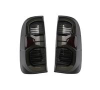 WINVOX Luces traseras Para Toyota Para Hilux Para Vigo Para KUN26 SR SR5 2004-2011 2012 2013 2014 Luz Conducción Trasera Luz Trasera LED Para Coche PILOTO TRASERO(Black Red)