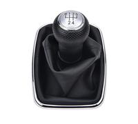 WINVOX Perilla Engranaje para VW para Bora para Jetta para Golf 4 IV Mk4 para GTI R32 MT 2003-2008 5 Causa Mando Camada 6 Velocidades Palanca Palanca Palanca(5 Speed White)