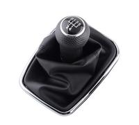 WINVOX Perilla Engranaje para VW para Bora para Jetta para Golf 4 IV Mk4 para GTI R32 MT 2003-2008 5 Causa Mando Camada 6 Velocidades Palanca Palanca Palanca(5 Speed Silver)
