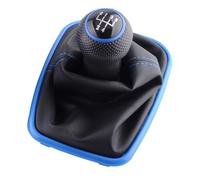 WINVOX Perilla Engranaje para VW para Bora para Jetta para Golf 4 IV Mk4 para GTI R32 MT 2003-2008 5 Causa Mando Camada 6 Velocidades Palanca Palanca Palanca(5 Speed Blue)