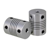 winwill® 3/4/5/6/7/8 / 10mm Acoplamiento del Eje de Aluminio Conector del Motor del acoplador Flexible 1Pc